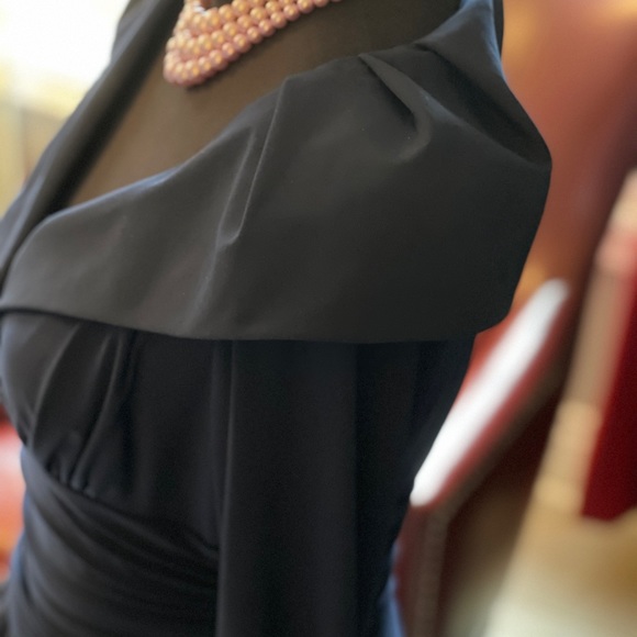 Navy formal dress sz 10 - Picture 8 of 12